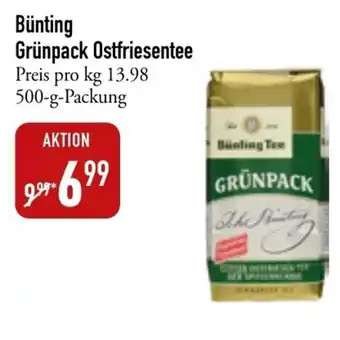 Galeria Markthalle Bunting Tee Grunpack Ostfriesentee 500g Angebot