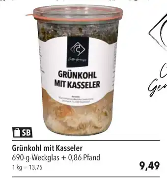 CITTI Markt Grunkohl mit Kasseler 690 g Angebot