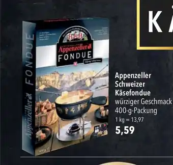 CITTI Markt Appenzeller Schweizer Kasefondue 400 g Angebot