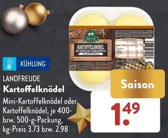 Aldi Süd Landfreude Kartoffelknödel 400-500 g Packung Angebot