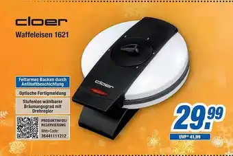 Expert Bening Cloer waffeleisen 1621 Angebot