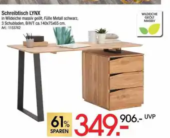 Zurbrüggen Schreibtisch lynx Angebot