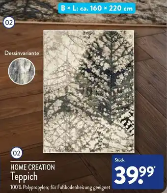 Aldi Nord Home Creation Teppich Angebot