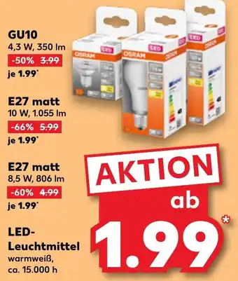 Kaufland Osram LED Leuchtmittel Angebot