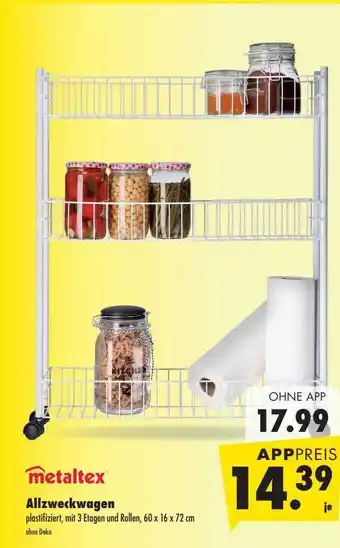 Mäc Geiz Metaltex allzweckwagen Angebot