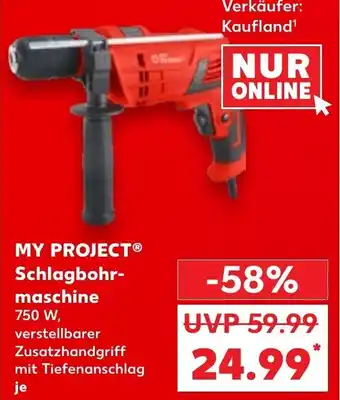 Kaufland My Project Schlagbohrmaschine Angebot