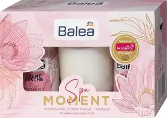 dm drogerie Balea geschenkset weihnachten spa moment 4tlg. Angebot