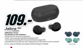 MediaMarkt Jabra elite 7 active true wireless in-ear-kopfhörer Angebot