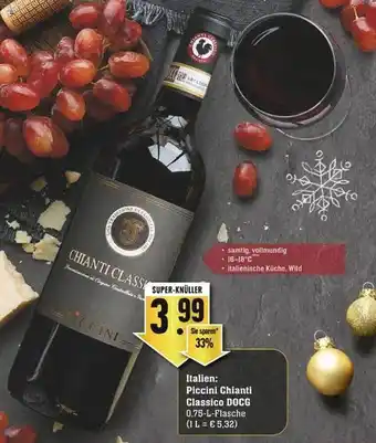 Edeka Piccini chianti classico docg Angebot