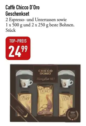 Galeria Markthalle Caffe Chicco d'Oro Geschenkset Angebot