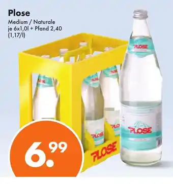 Trink und Spare Plose Naturale / Medium 6*1L Angebot