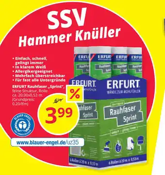 Hammer Erfurt Rauhfaser Sprint Angebot