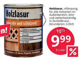 Hammer Holzlasur 5L Angebot