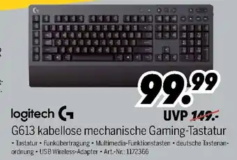 MEDIMAX Logitech G613 kabellose mechanische Gaming Tastatur Angebot