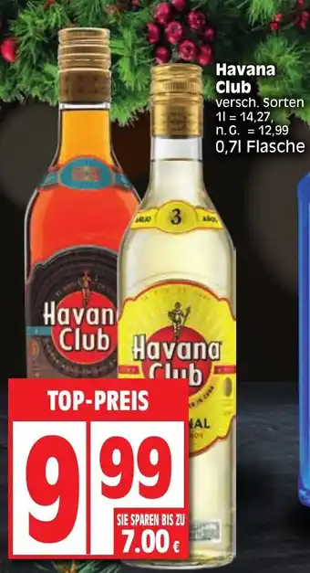 Edeka Havana Club 0,7 l Flasche Angebot