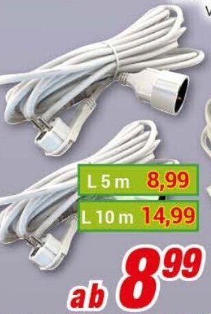CENTERSHOP Verlängerungskabel Angebot