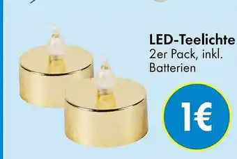 TEDi Led-teelichte Angebot