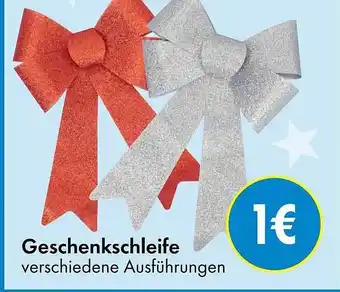 TEDi Geschenkschleife Angebot