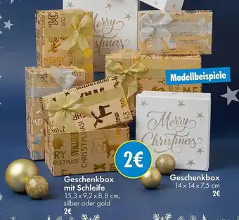 TEDi Geschenkbox mit schleife Angebot