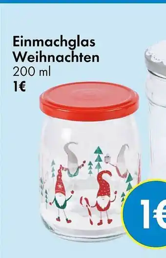 TEDi Einmachglas weihnachten Angebot