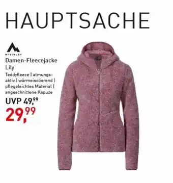 Intersport Damen-fleecejacke lily mckinley Angebot