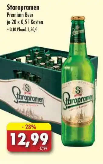 Lösch Depot Staropramen premium beer Angebot