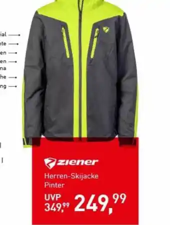 Intersport Ziener herren-skijacke pinter Angebot