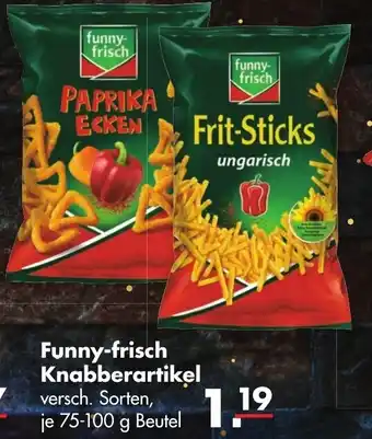 Handelshof Funny Frisch Knabberartikel 75-100g Beutel Angebot