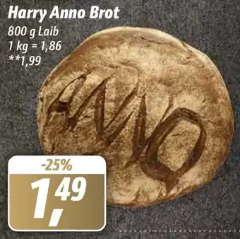 Simmel Harry Anno Brot 800 g Laib Angebot