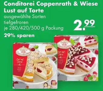 Handelshof Conditorei Coppenrath & Wiese Lust auf Torte 280/420/500g Packung Angebot