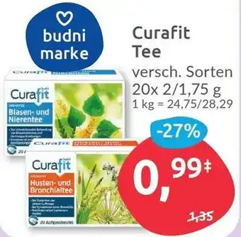 Budni Curafit Tee 20x2/1,75 g Angebot