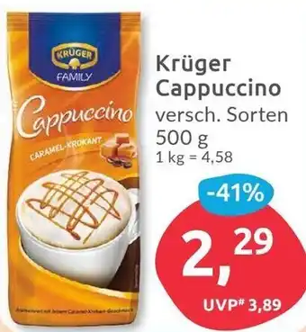 Budni Krüger Cappuccino 500 g Angebot