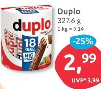 Budni Duplo 327,6 g Angebot