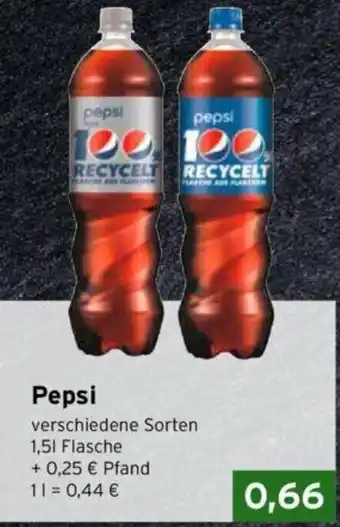 CAP Markt Pepsi 1,5 L Flasche Angebot