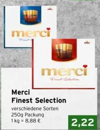 CAP Markt Merci Finest Selection 250g Packung Angebot