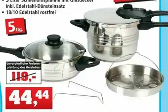 Thomas Philipps Schnellkochtopf-Set 5 tlg. Angebot