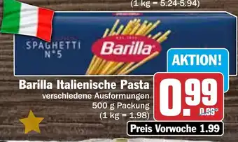 Hit Barilla Italienische Pasta 500 g Angebot