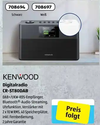 Aldi Süd Kenwood Digitalradio CR-ST80DAB Angebot