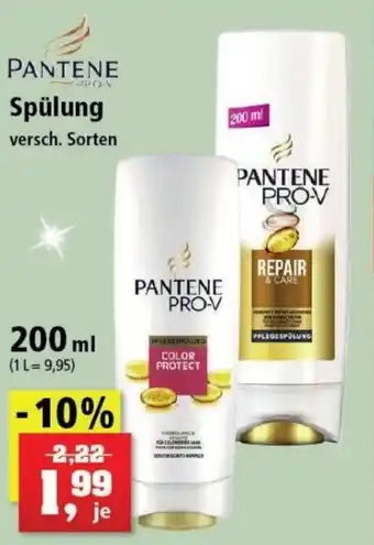 Thomas Philipps Pantene Spülung 200 ml Angebot