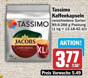 Hit Tassimo Kaffeekapseln 89,6/268g Angebot