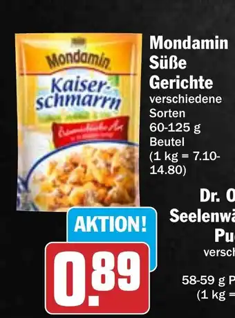 Hit Mondamin Sube Gerichte 60-125g Angebot