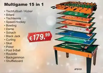 Stabilo Fachmarkt Multigame 15 in 1 Angebot