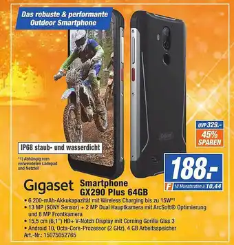 Expert Technomarkt Gigaset smartphone gx290 plus 64gb Angebot