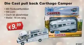 Stabilo Fachmarkt Die cast pull back carthago camper Angebot