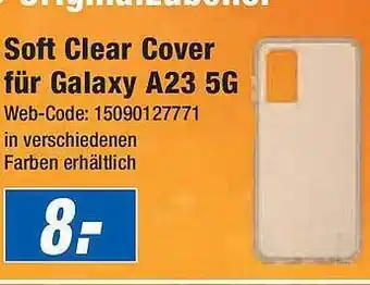 Expert Soft clear cover für galaxy a23 5g Angebot