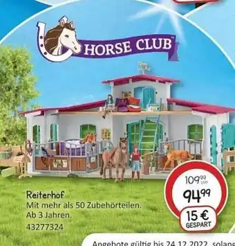 Vedes Horse club reiterhof Angebot