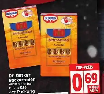 Edeka Dr. oetker backaromen Angebot