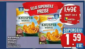 Elli Markt Agrarfrost knusper wedges Angebot