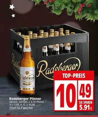 Elli Markt Radeberger pilsner Angebot