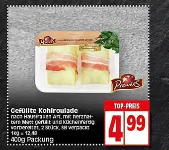 Elli Markt Premios gefüllte kohkroulade Angebot